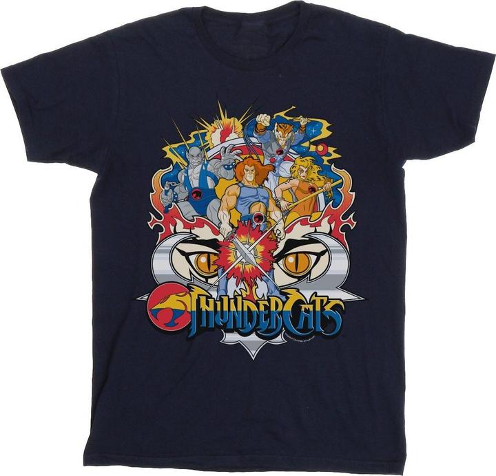 Immagine prodotto Thundercats Action Group Shot Maglietta Ampia Donna (5XL)