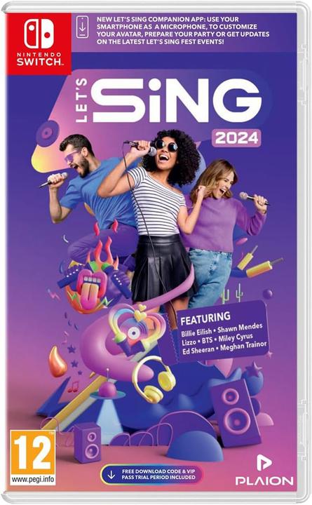 Immagine prodotto Ravenscourt Let's Sing 2024 International Version (Switch, DE)