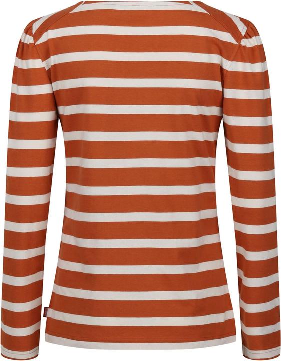 Actual product image Regatta Womens/Ladies Federica Stripe Long-Sleeved T-Shirt (42 D)