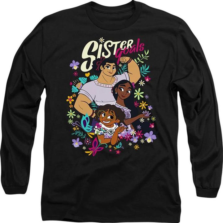 Immagine prodotto Universal Textiles Sister Goals Maglietta Mirabel Isabela Luisa Adulto Unisex (M)