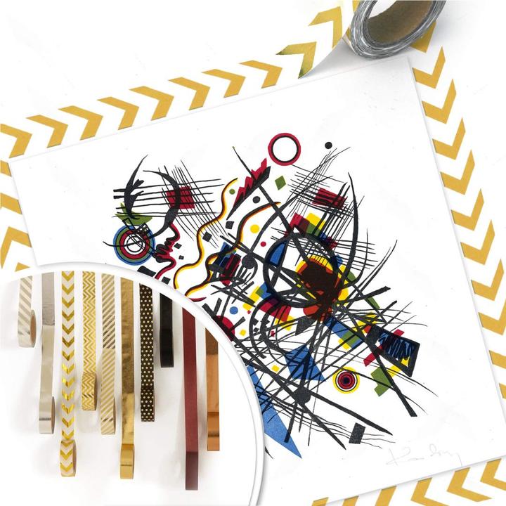Image du produit Trenddeko Kandinsky - Lithographie pour le dossier du Bauhaus (60 x 60 cm)