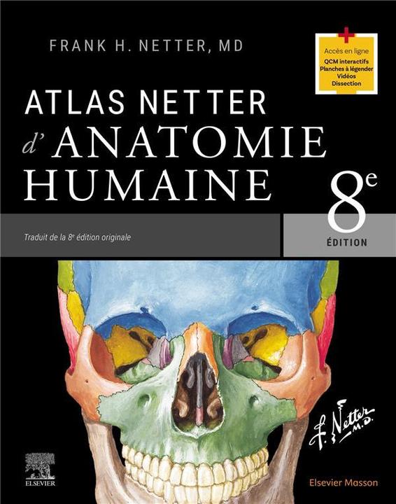 Produktbild Atlas Netter d'anatomie humaine (Französisch, Netter Frank Henry, 2023)