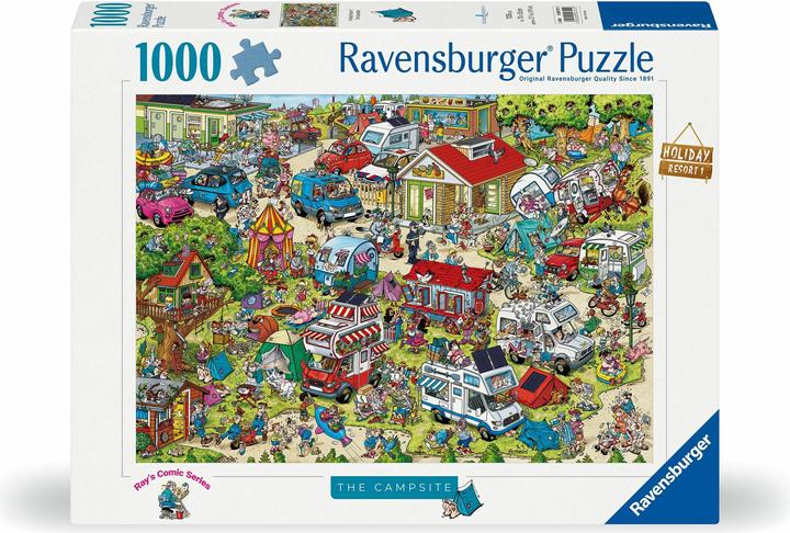 Produktbild Ravensburger The Campsite (1000 Teile)