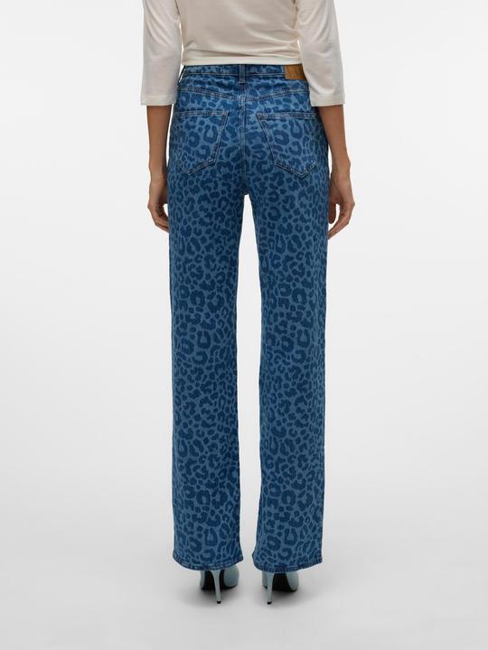 Actual product image Vero Moda VMTESSA Hohe Taille Jeans Weit geschnitten (W28/L32)