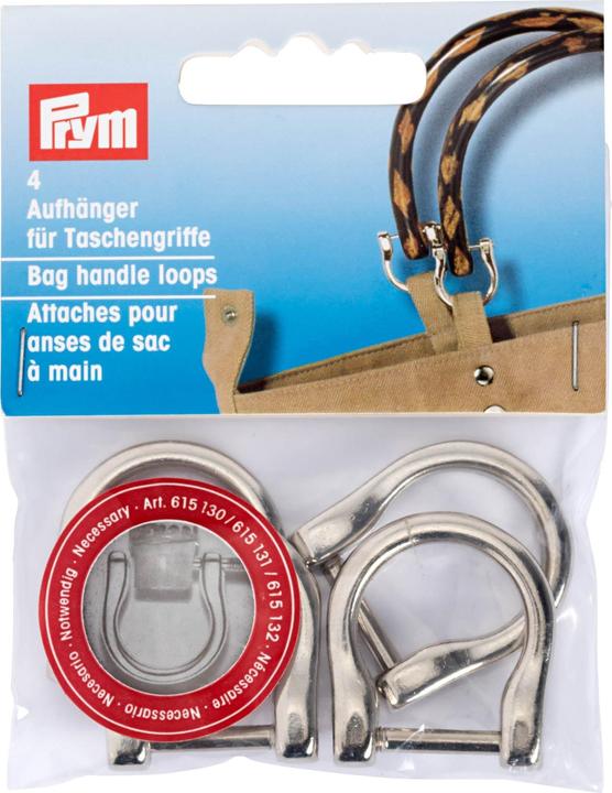 Immagine prodotto Prym Borsa maniglia gancio 18 mm argento 4 pezzi