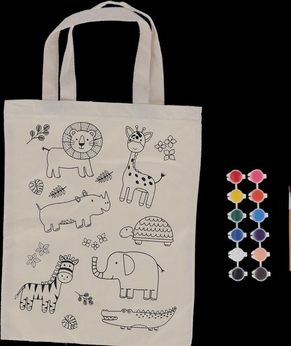 Immagine prodotto Esschert Design Borsa da colorare "Giungla