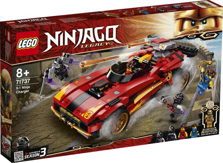 Immagine prodotto LEGO X-1 Ninja Supercar (71737, LEGO Ninjago)
