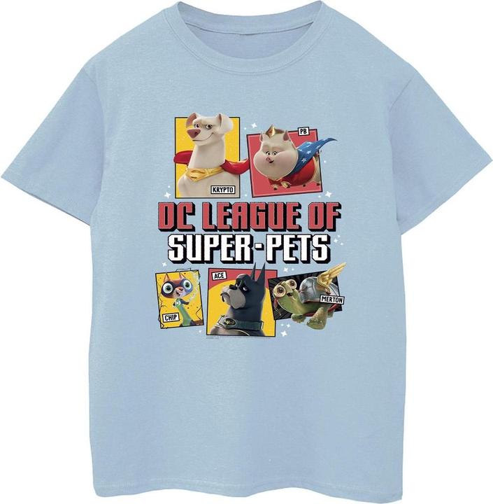 Immagine prodotto DC League Of Super-Pets Profile Maglietta Ragazzi (140, 146)