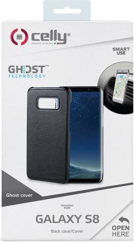 Immagine prodotto Celly Ghost custodia per cellulare 14,7 cm (5.8') Cover Nero (Samsung Galaxy S8+)