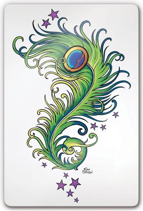 Image du produit LA Ink Plume de paon (60 x 40 cm)