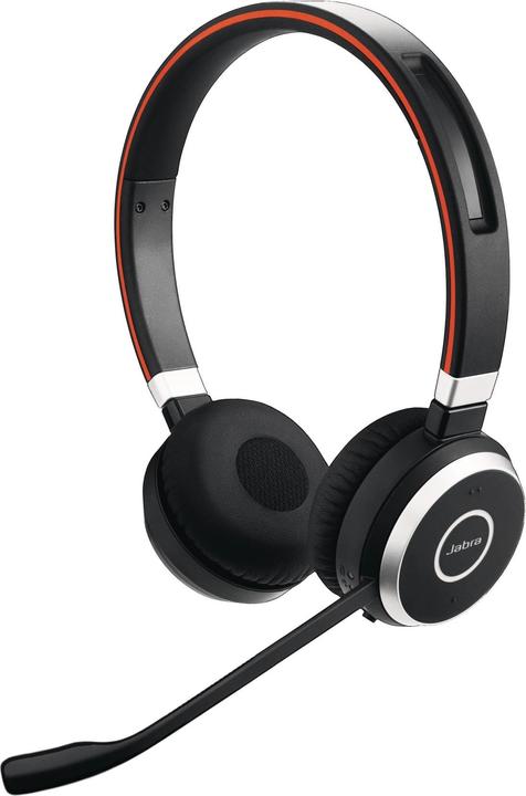 Jabra Headset Evolve 65 SE MS Duo USB inkl. Ladestation (Kabellos, USB-A)