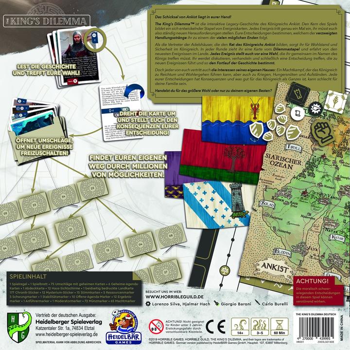 Immagine prodotto Giochi orribili Dilemma del re (Tedesco)