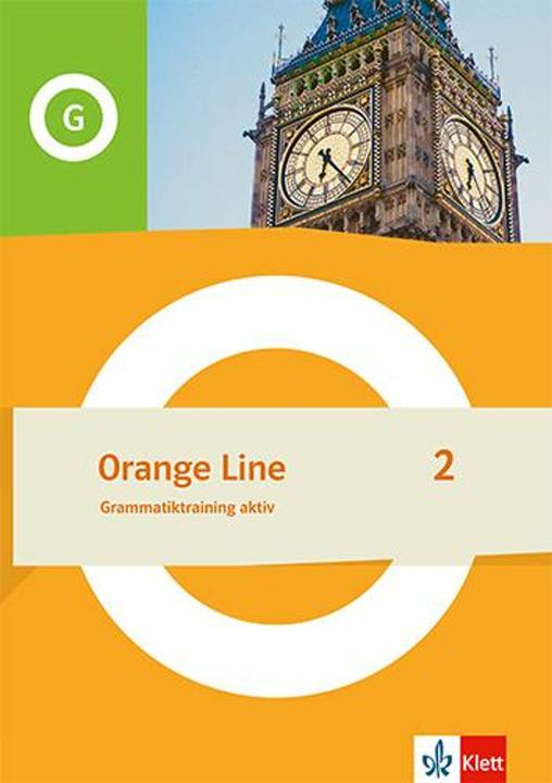Actual product image Orange Line 2. Grammatiktraining aktiv Klasse 6 (German, Ernst Klett Publishers, 2023)