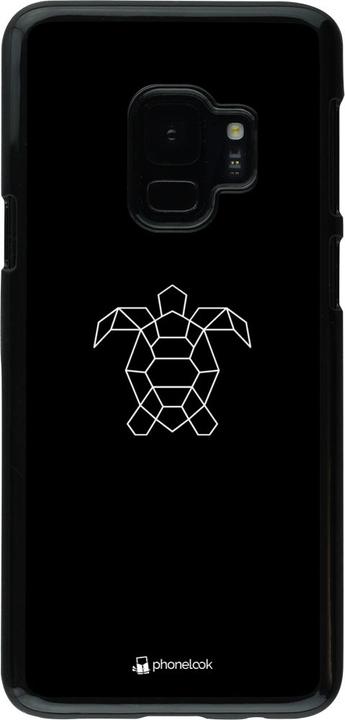 Produktbild PhoneLook Hülle Turtles lines on black (Samsung Galaxy S9)