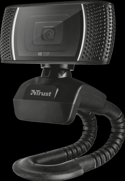 Immagine prodotto Trust Doba - 1280 x 720 Pixel - 720p - Auto - USB - Nero - Clip / Supporto (Cablato, USB-A)