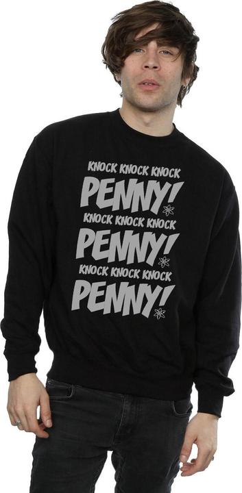 Actual product image Dam Mens Sheldon Knock Knock Penny Cotton Sweatshirt (XL)