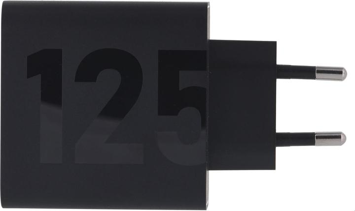 Produktbild Motorola Wall Charger TurboPower 125W GaN USB-A w/ 1m USB-C Black (125 W)