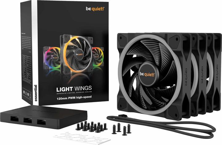 Immagine prodotto be quiet! Light Wings High Speed (120 mm, 3 x)