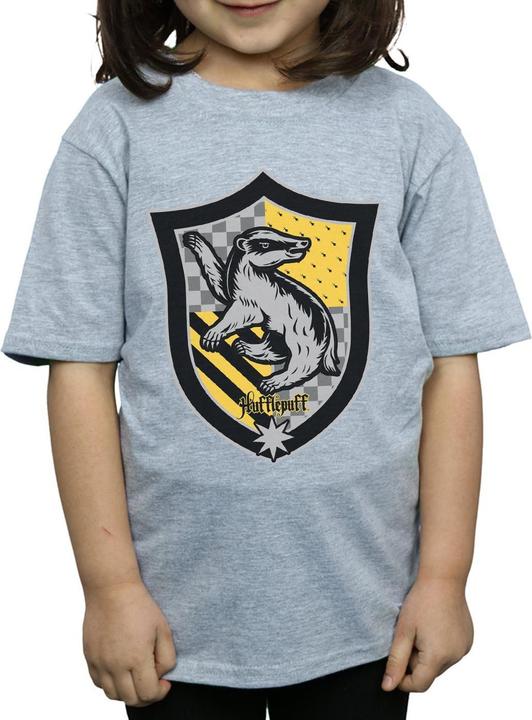 Produktbild Hufflepuff Crest Flat TShirt Mädchen (140, 146)