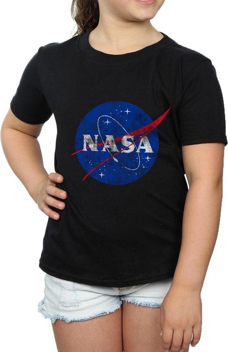 Image du produit Nasa - T-shirt CLASSIC INSIGNIA LOGO DISTRESSED - Fille (152, 158)