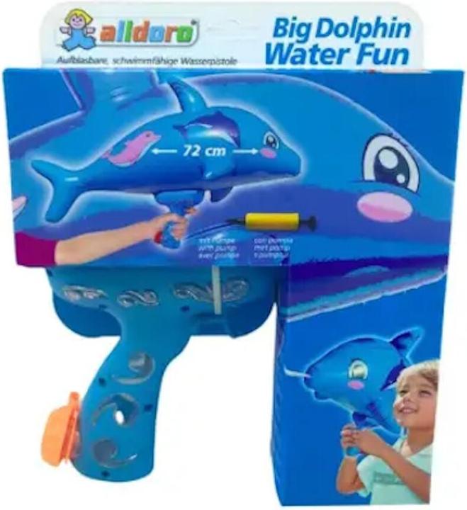 Produktbild Alldoro Wasserpistole Delfin aufblasbar