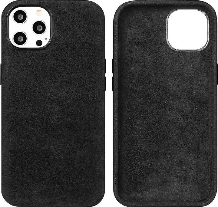 Actual product image cyoo Alcantara Optics Hardcase - iPhone 11 Pro - Black - Protective Case Cover