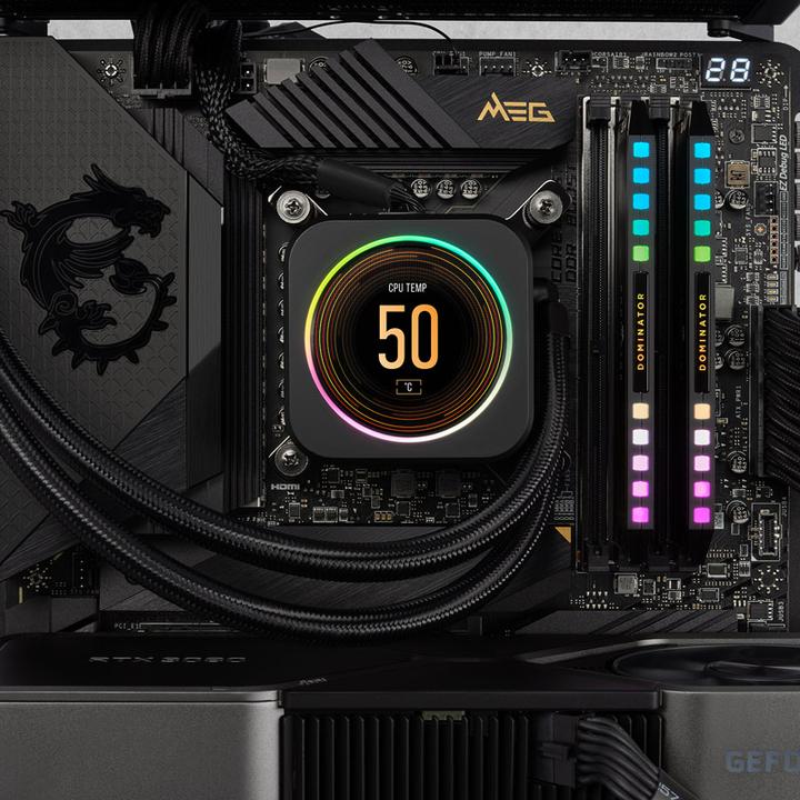 Produktbild Corsair Dominator Platinum RGB (2 x 32GB, 6400 MHz, DDR5-RAM, DIMM)