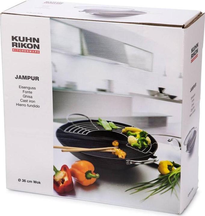 Image du produit Kuhn Rikon Jampur (36 cm, Wok, Fonte)