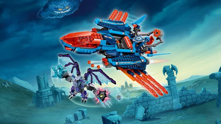Image du produit LEGO Faucon blaster Nexo Knights Clays (70351, LEGO Nexo Knights)