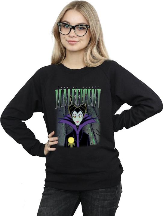 Image du produit Disney Interactive Studios Sweatshirt en coton Montage Maleficent Femme/Ladies (S)