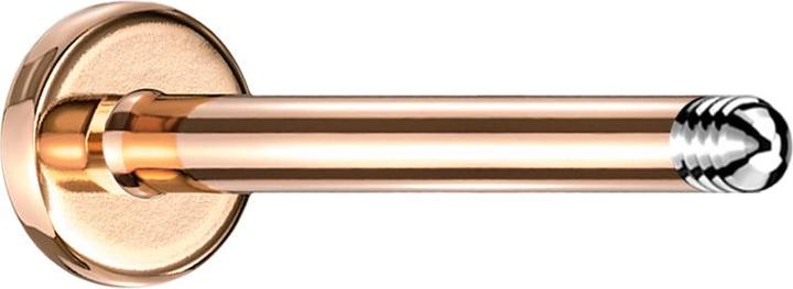 Produktbild Star Piercing Micro Labret-Stab rosegold (ohne Messing, Chirurgenstahl 316L)