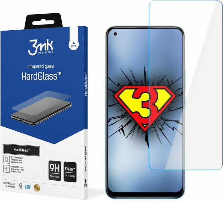 Actual product image 3MK Realme 8 Pro - HardGlass? (1 Piece, Realme 8 Pro)