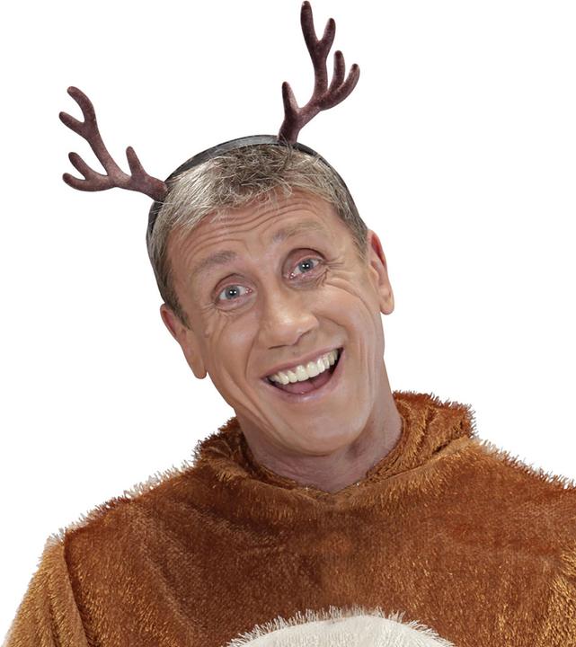 Immagine prodotto Magni Cerchietto per capelli con corna di renna floccate marrone
