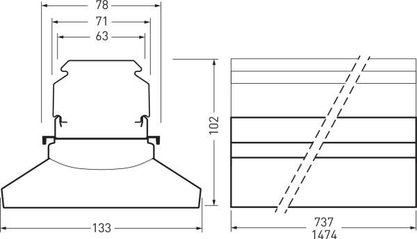 Immagine prodotto Trilux 7651 HE PMW19 40-840 (4000 lm)