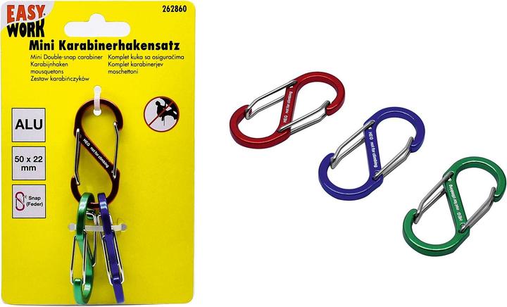 Produktbild Easy Work Mini Karabinerhakensatz