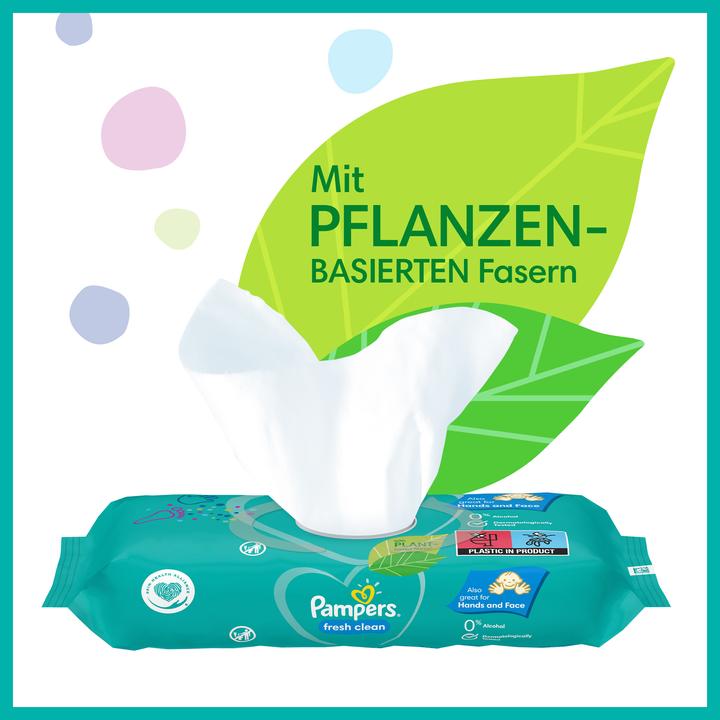 Actual product image Pampers fresh clean (624 Piece)