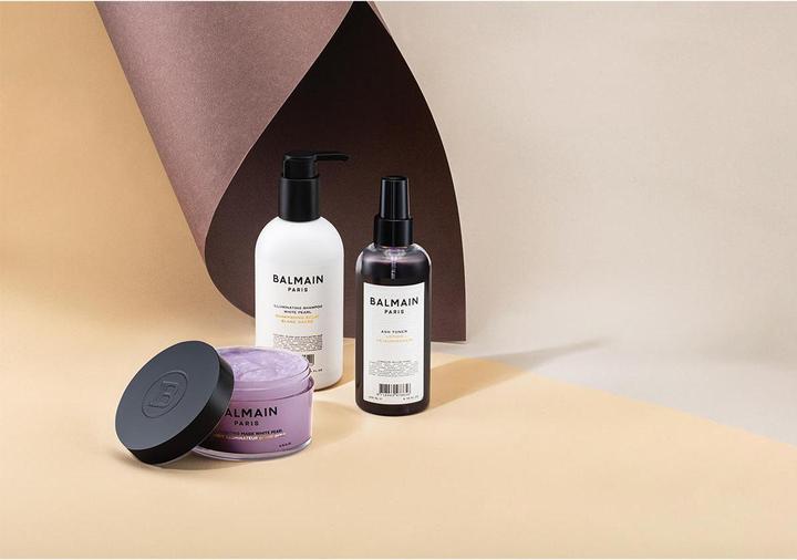 Produktbild Balmain Illuminating Shampoo Silver Pearl Shampoo Correcting Shade Forond And Gray Hair 300Ml (300 ml, Flüssiges Shampoo)