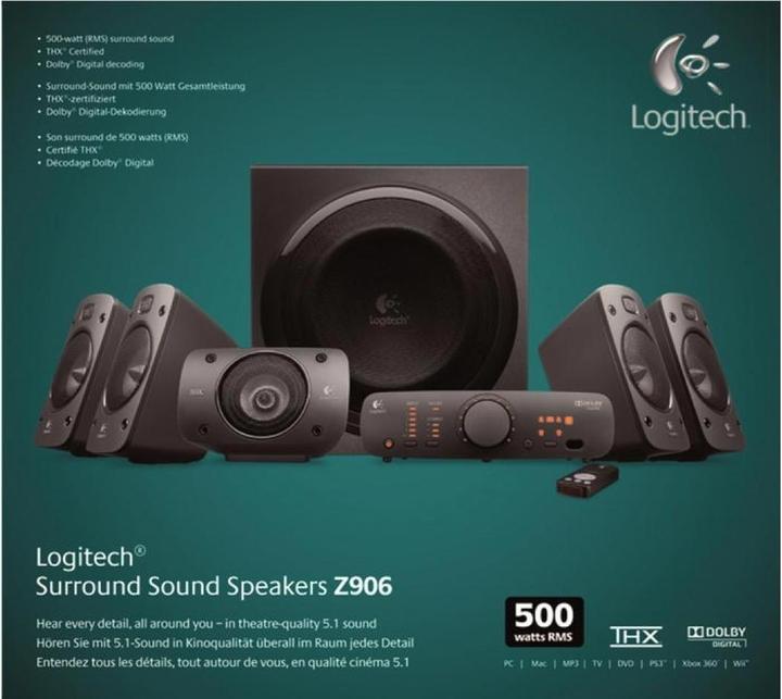 Actual product image Logitech Z906