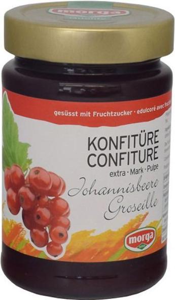 Actual product image Morga Jam currant pulp Fruchtz (350 g)