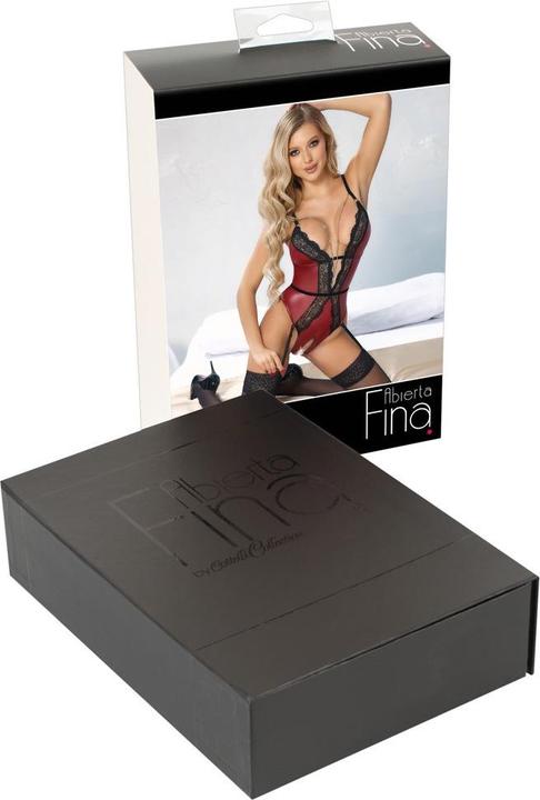 Actual product image Abierta Fina Body red/black M (M)