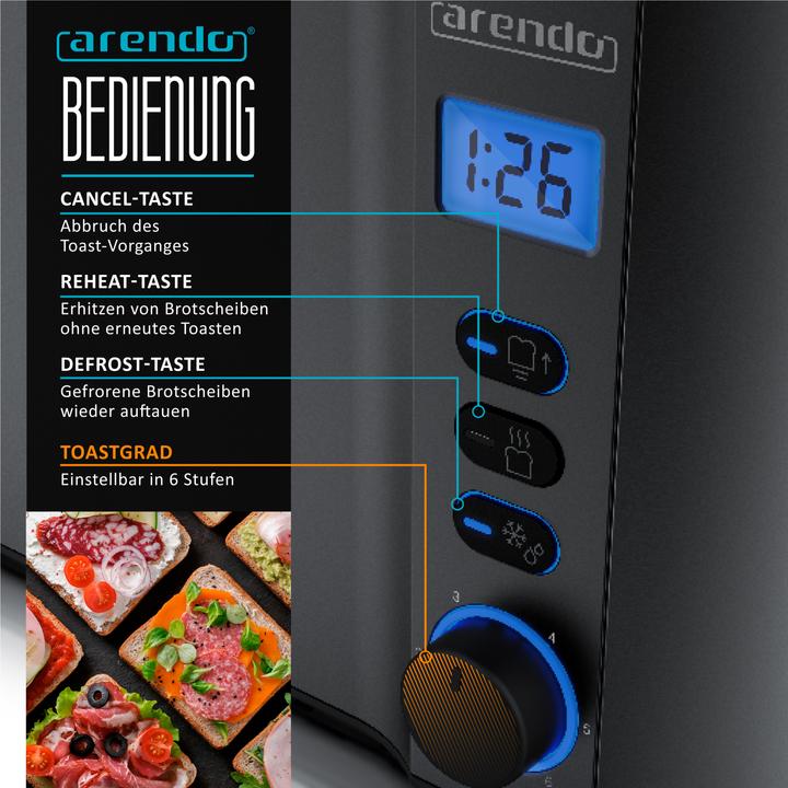Actual product image Arendo Toaster