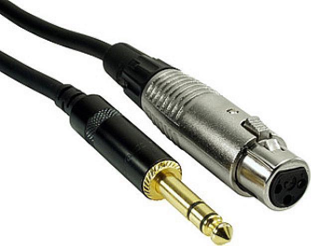 Actual product image Rock Cable Studio cable (10 m, XLR, 6.3mm jack)