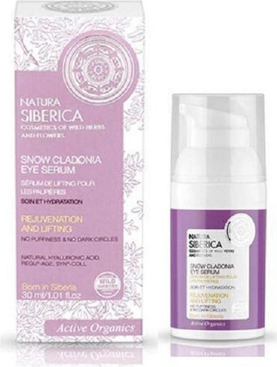 Image du produit Natura Siberica Siberica Professional - Snow Cladonia Eye Serum Sérum sous les yeux Cladonia Snowy 30Ml (Sérum, 30 ml)