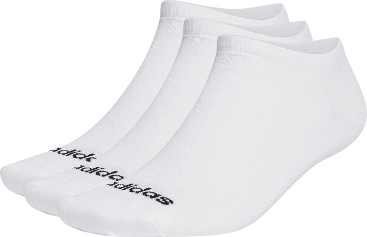 Produktbild adidas T Lin Low 3p,White/Black White/Black L (3er Pack, L, 43 - 45)