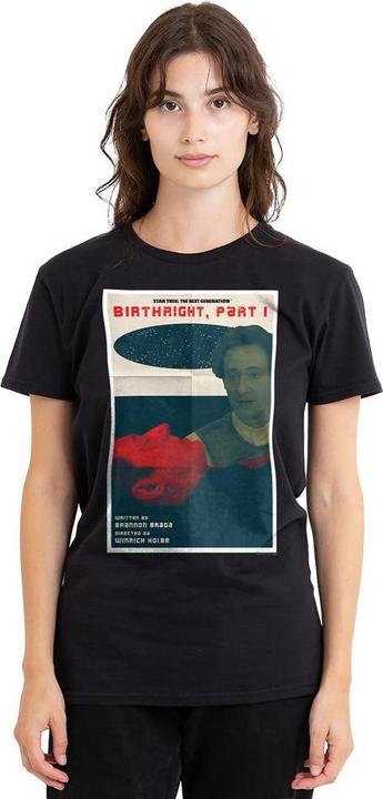 Actual product image Unisex Adult The Next Generation Season 6 Episode 16 T-Shirt (L)