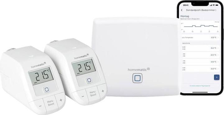 Actual product image Homematic IP Heating starter set for 4 radiators