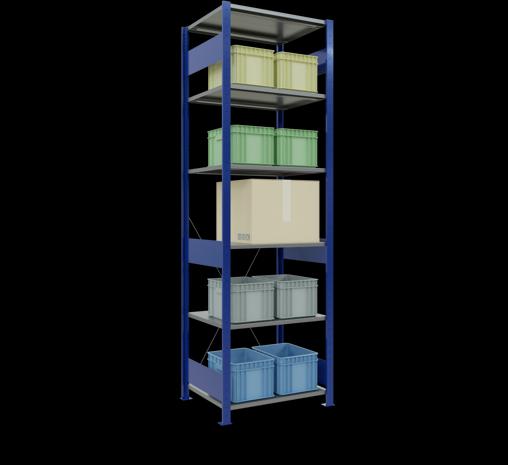 Image du produit Schulte Lagertechnik Elément de départ MULTIplus150 avec croisillon