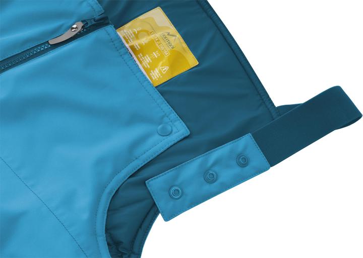 Actual product image Normani Children's winter trousers with braces "Ulukhaktok" - 9029 (110)