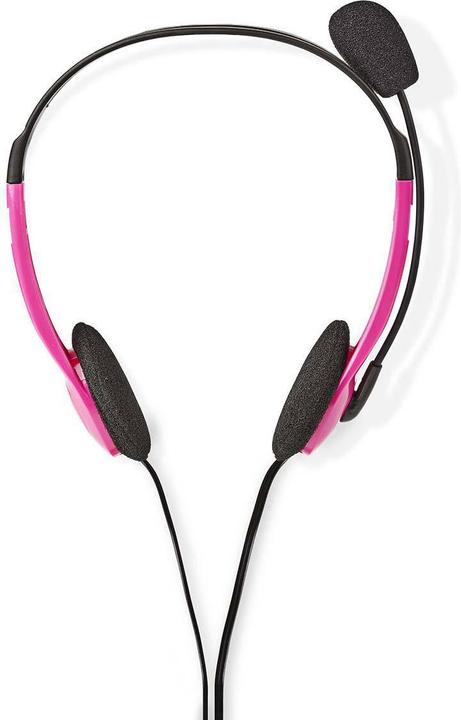 Actual product image Nedis Headphones for PC Headband 2 Plug 3.5 mm (Cable)