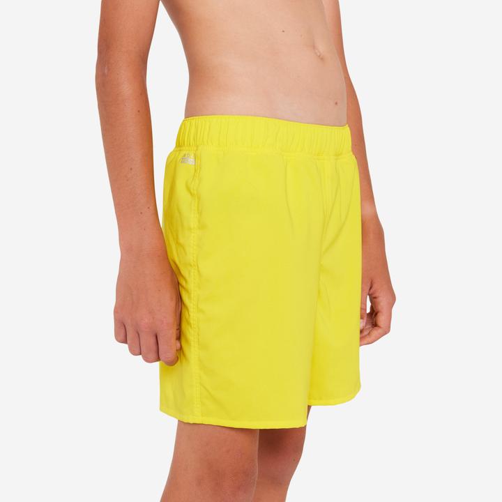 Produktbild Nabaiji Boys' swimming shorts - 100 yellow (10, 11, 12)